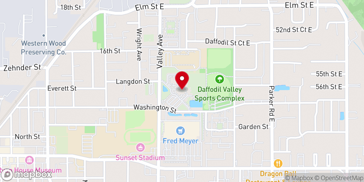 Map showing location of Saint Andrew Emmanuel Food Pantry - Food Distribution Center
