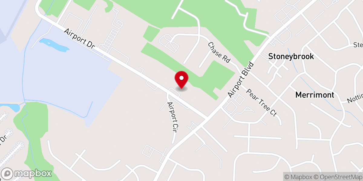 Map showing location of Abounding Grace Community Church
