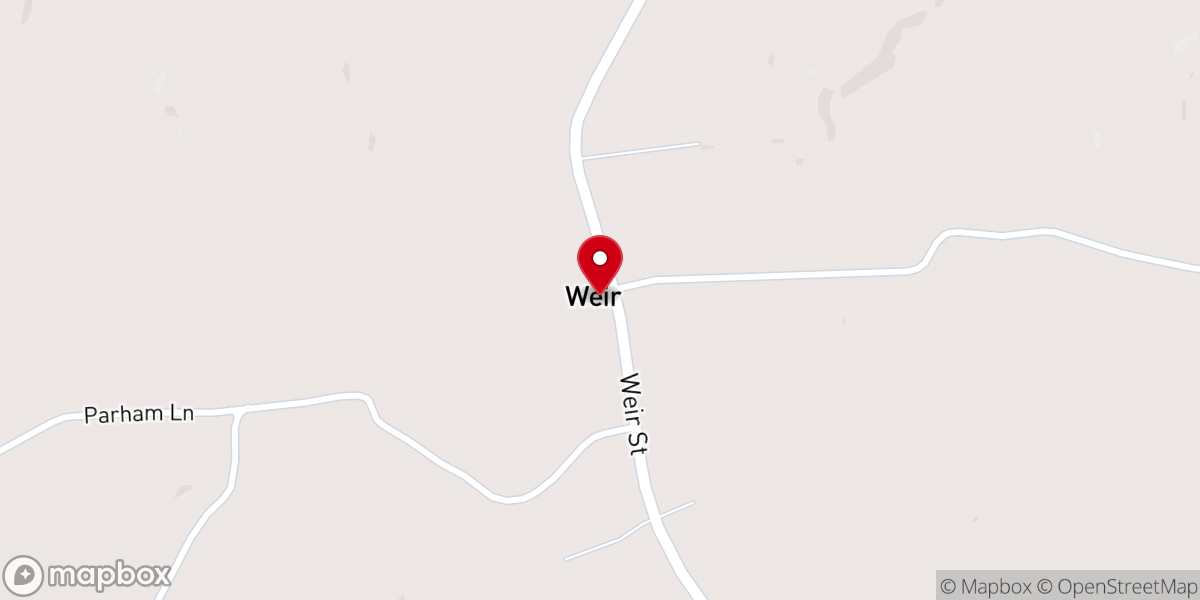 Map showing location of Lead Hill United Methodist Church
