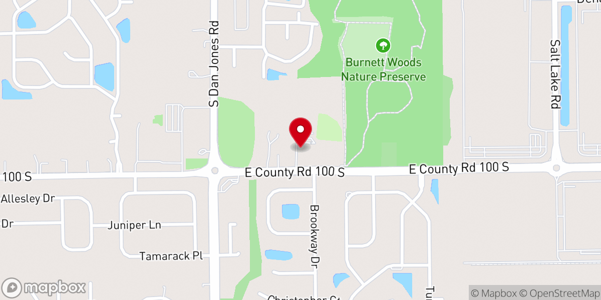 Map showing location of Light and Life Christian Preschool