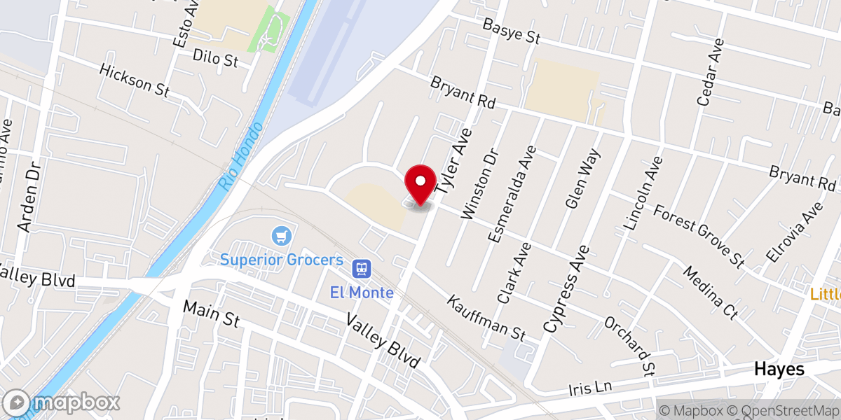 Map showing location of Nativity Church