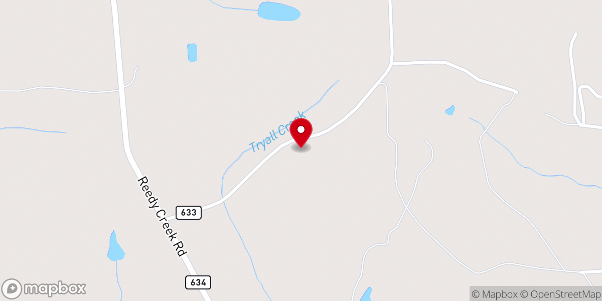 Map showing location of Pleasant Grove Church-Christ