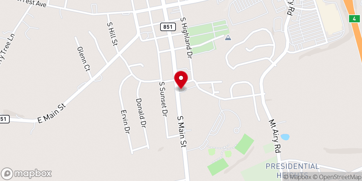 Map showing location of Freedom Community Church