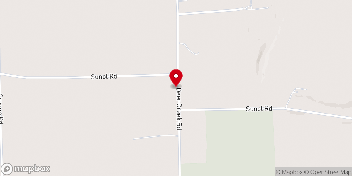 Map showing location of Pilgrim Fellowship Church