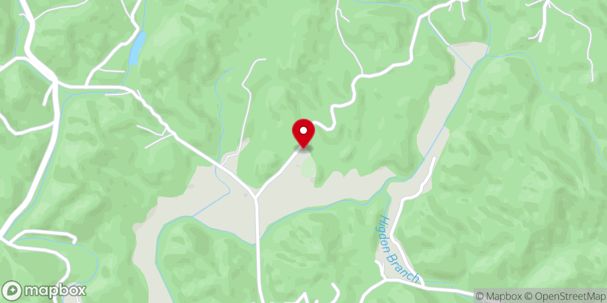 Map showing location of Archville Baptist Church