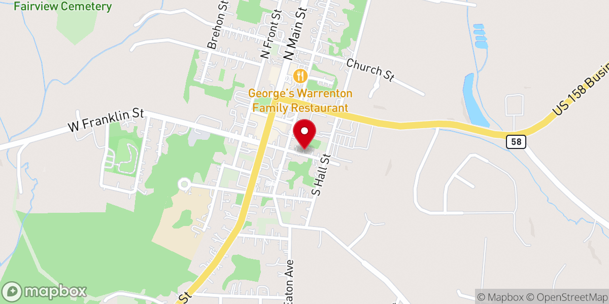Map showing location of Faith Temple Herald-Truth Inc