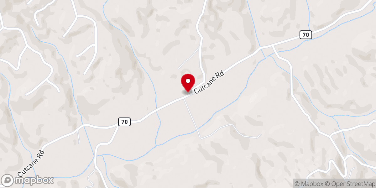 Map showing location of New Mount Gilead Church