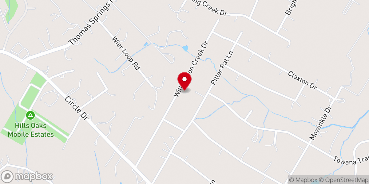 Map showing location of Lords Vineyard Christian Church