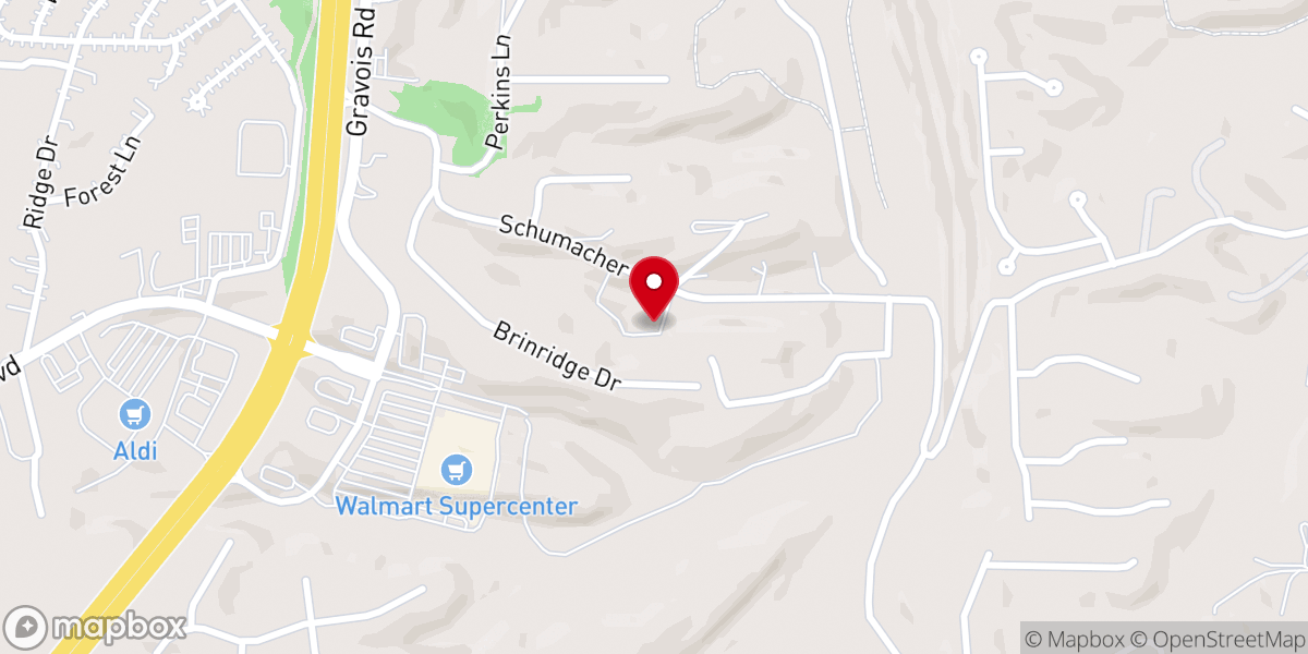 Map showing location of Living Praise Ministries