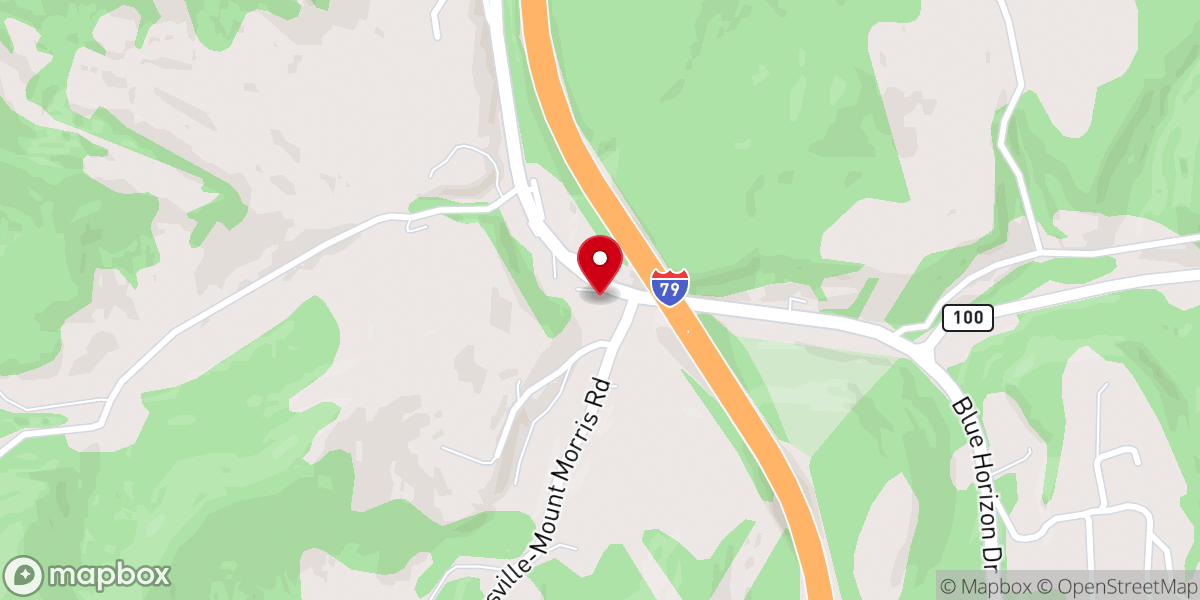 Map showing location of Pleasant Valley United Methodist Church