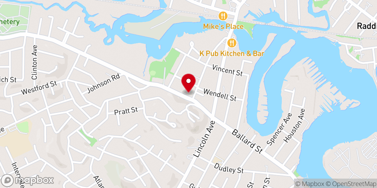 Map showing location of East Saugus UMC