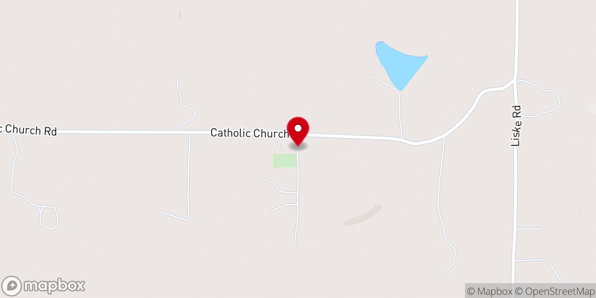Map showing location of Saint Josephs Church
