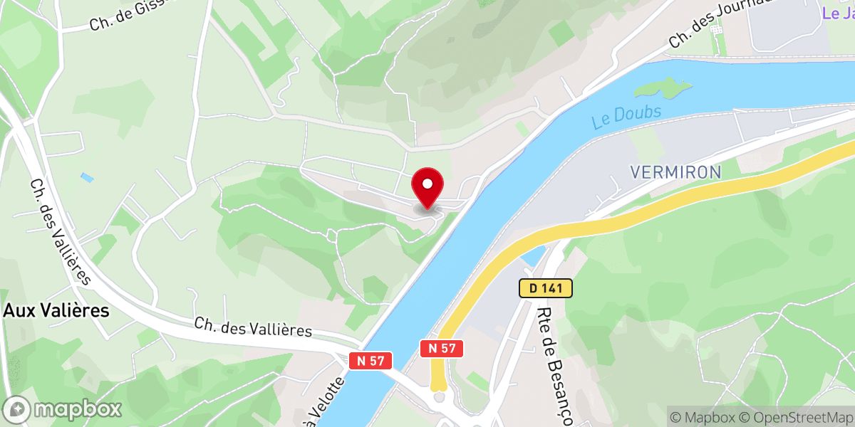 Map showing location of Les Fontanilles