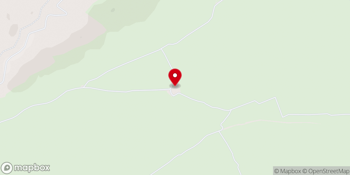 Map showing location of Santuario de la Virgen de la Encina