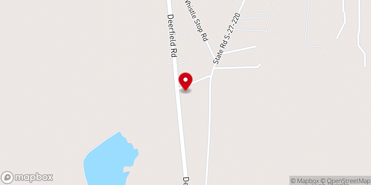 Map showing location of House of Prayer
