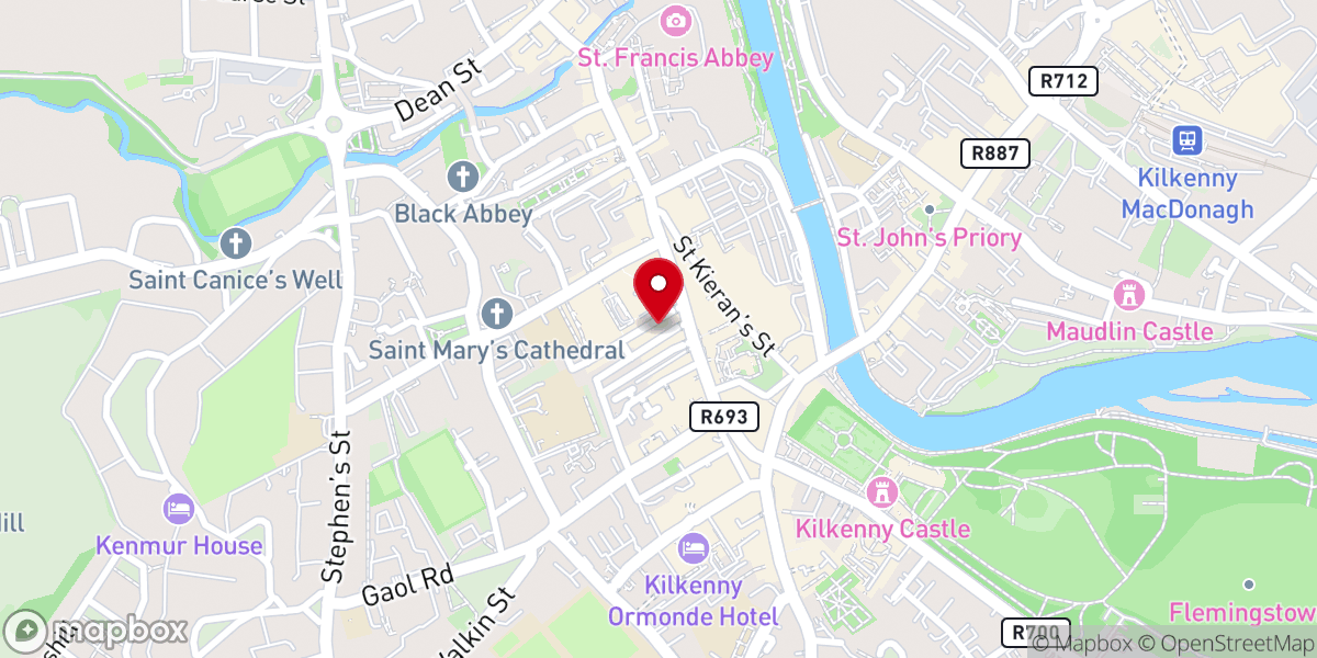 Map showing location of Flat 1