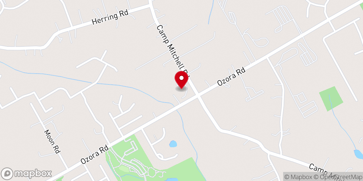Map showing location of Hopewell North East