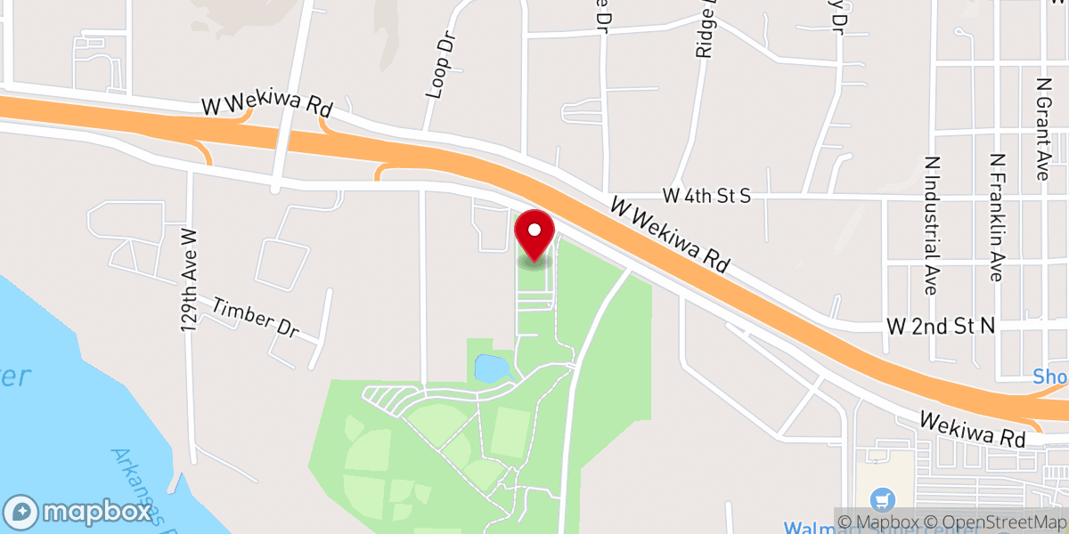 Map showing location of Case Community Center