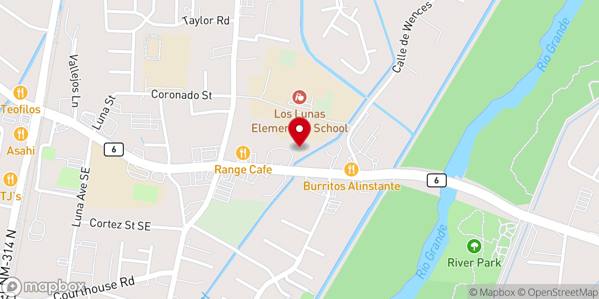 Map showing location of St. Vincent de Paul Society San Clemente Parish - Food Distribution Center