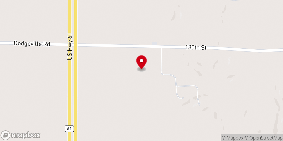 Map showing location of Harvest View Farms Weddings & Gatherings