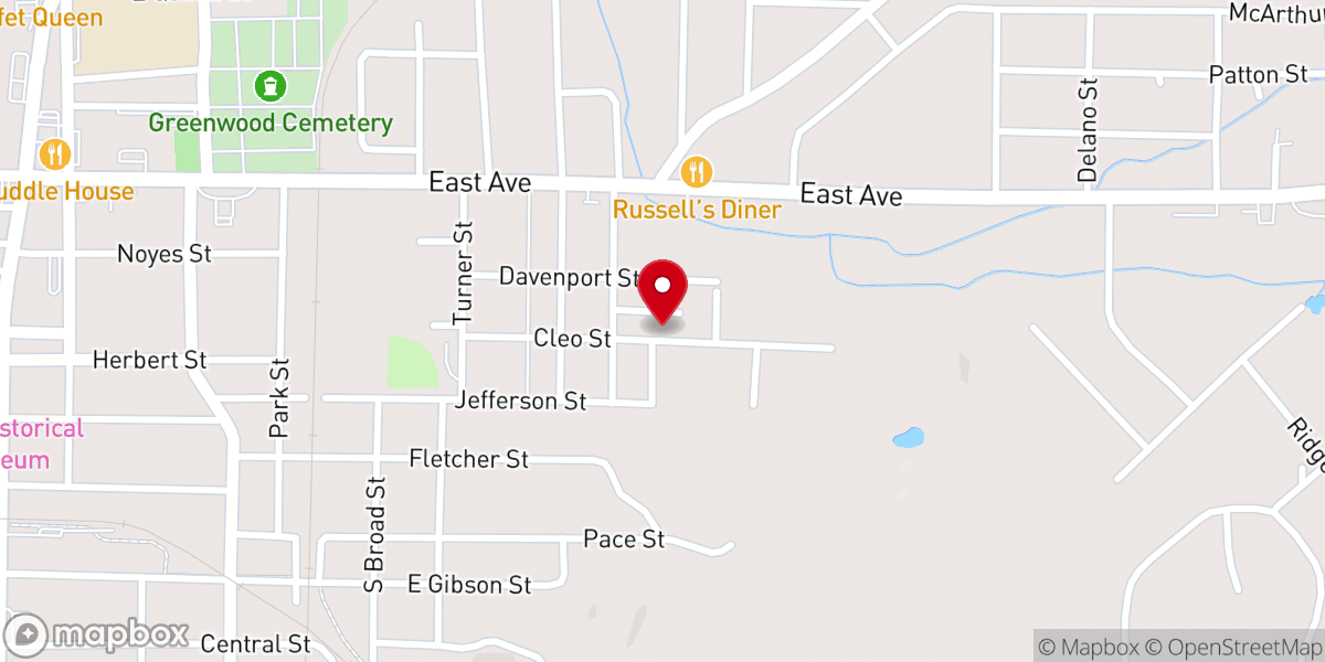 Map showing location of Holiness Church