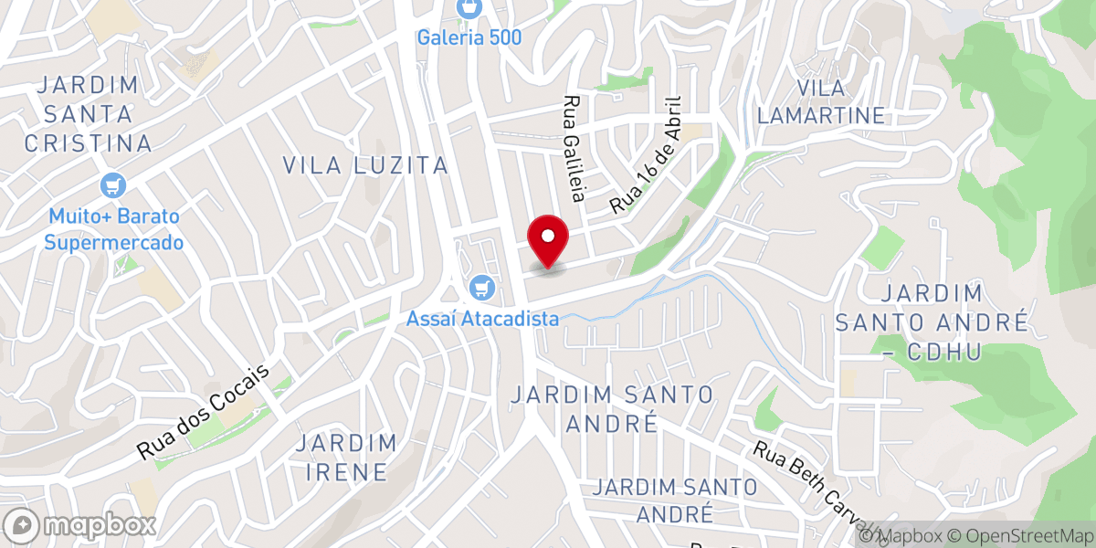 Map showing location of Igreja Assembleia De Deus
