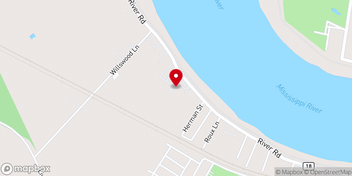 Map showing location of St. John Paul II Catholic Church