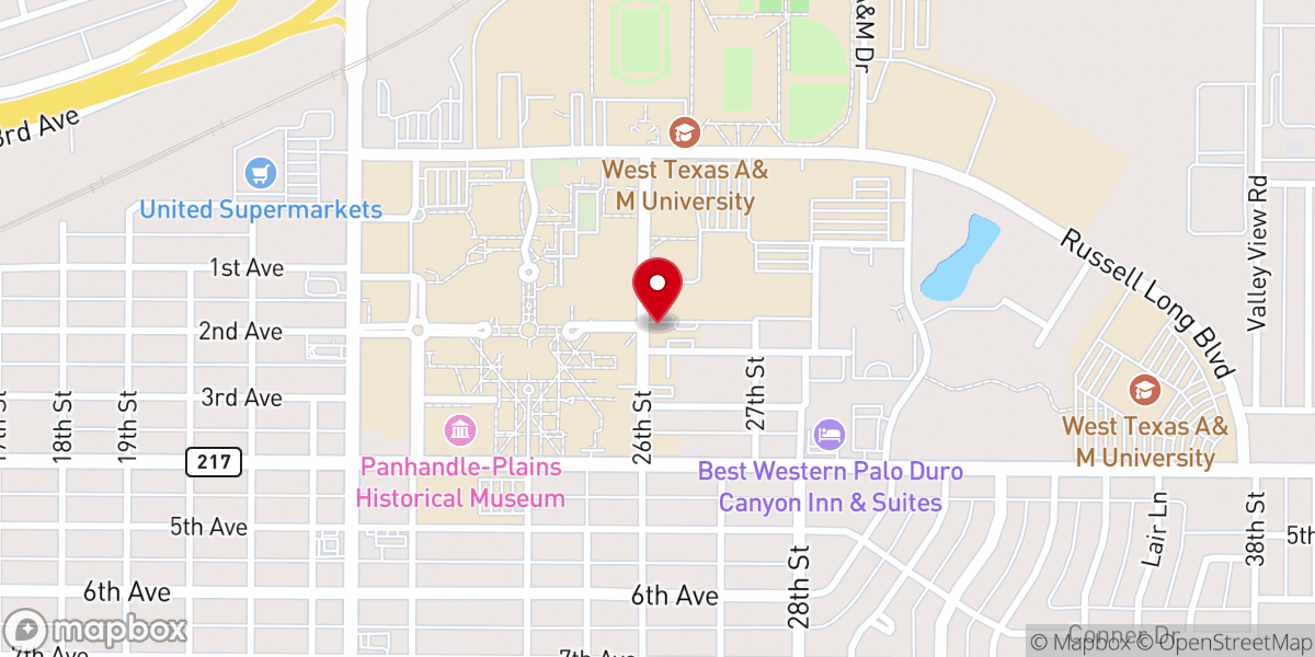 Map showing location of Wesley at WT