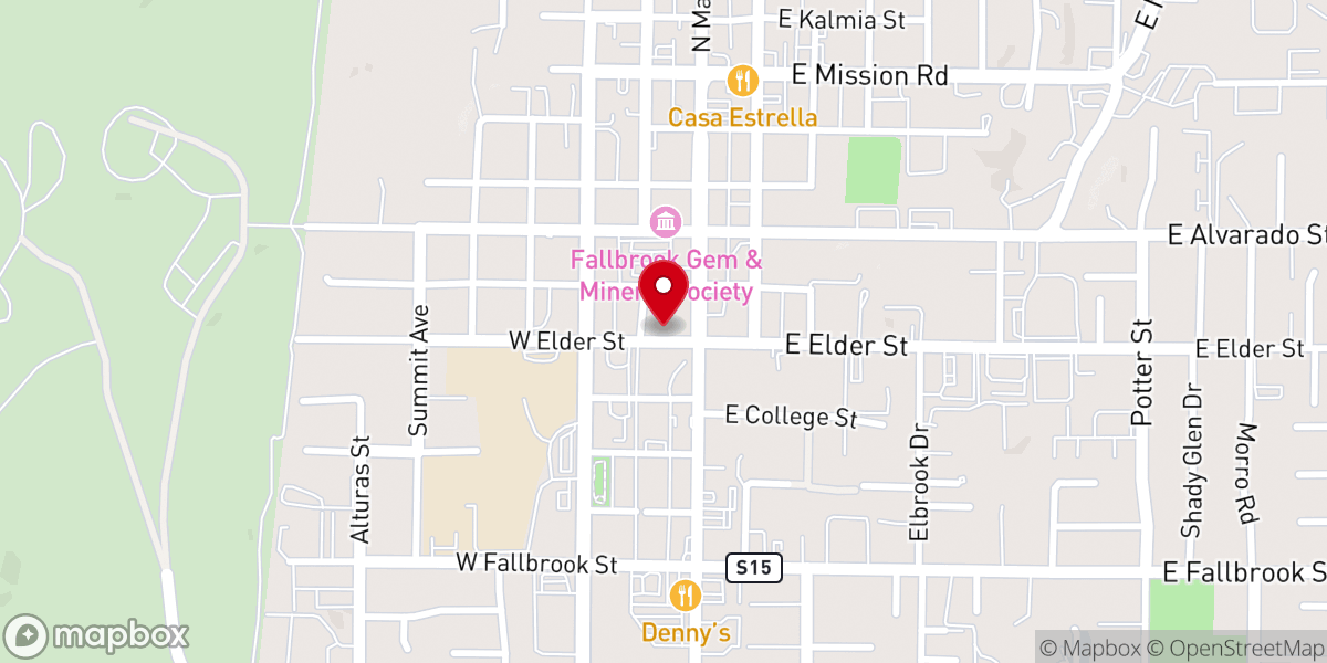 Map showing location of 127 West Social House