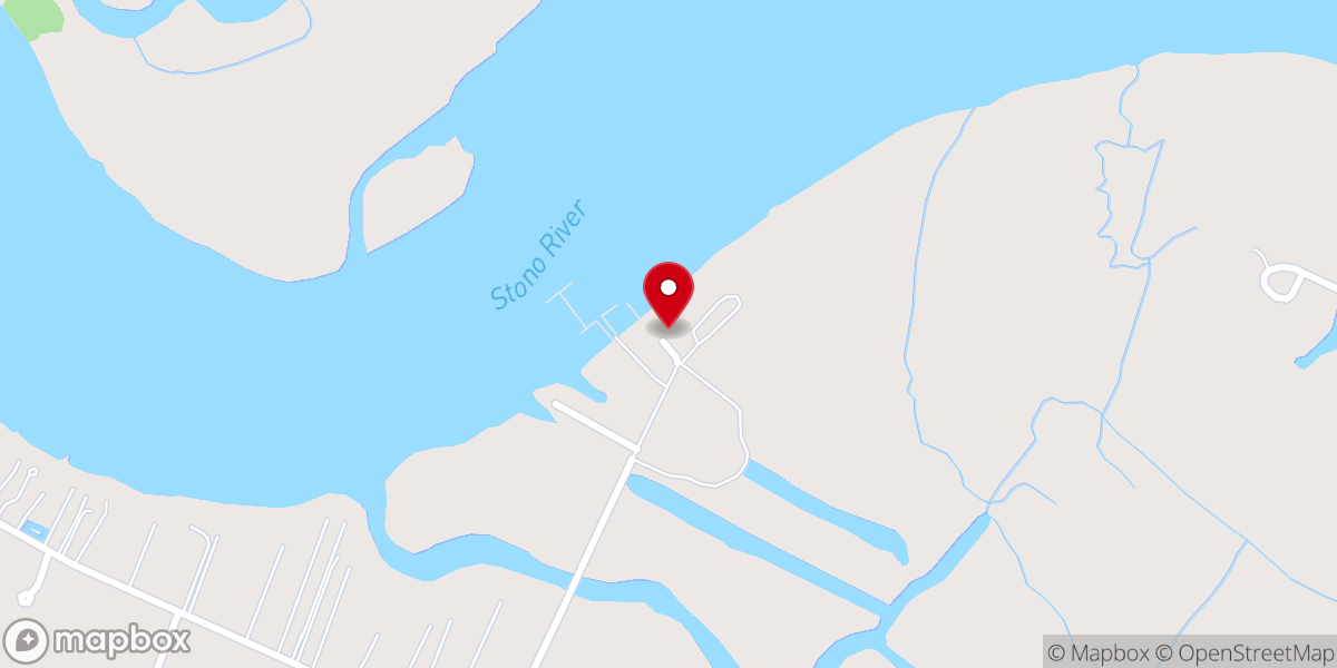 Map showing location of The Island House