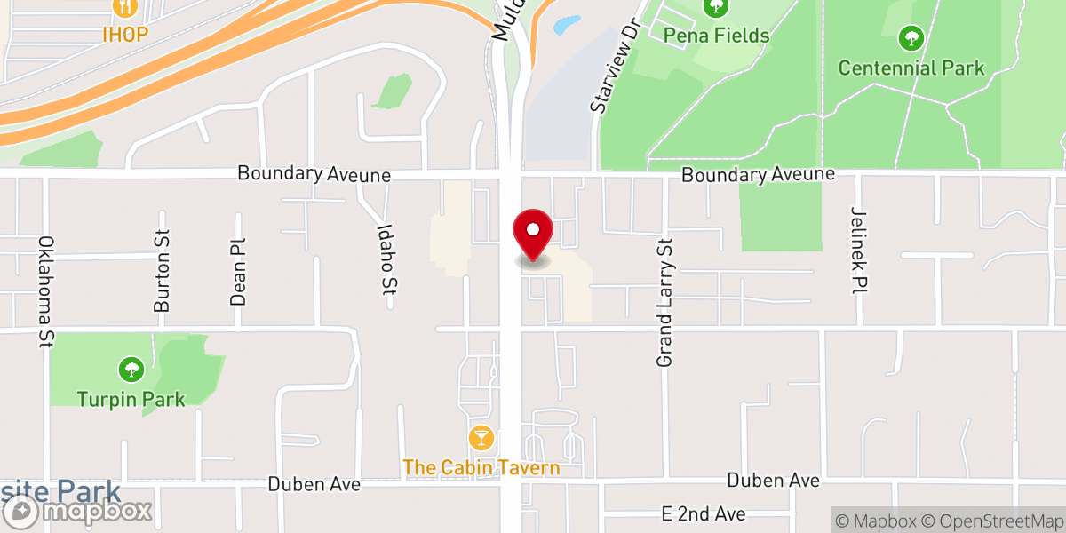 Map showing location of The Door Christian Fellowship Church of Anchorage