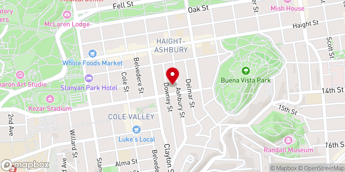 Map showing location of Sisters of Perpetual Adoration