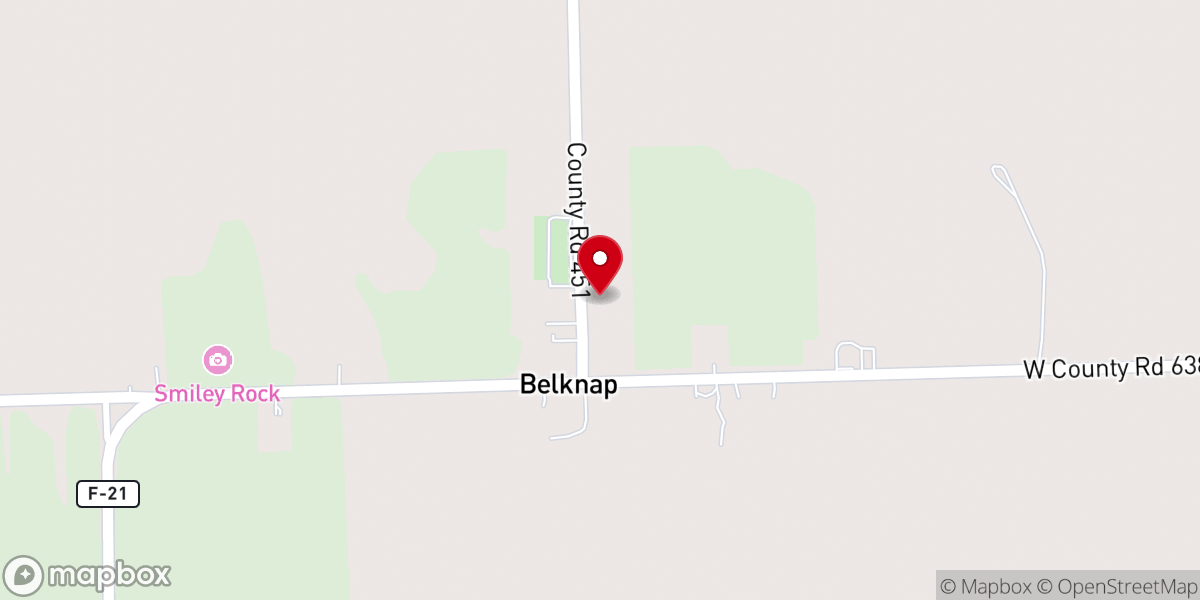 Map showing location of St Michael's Lutheran Church