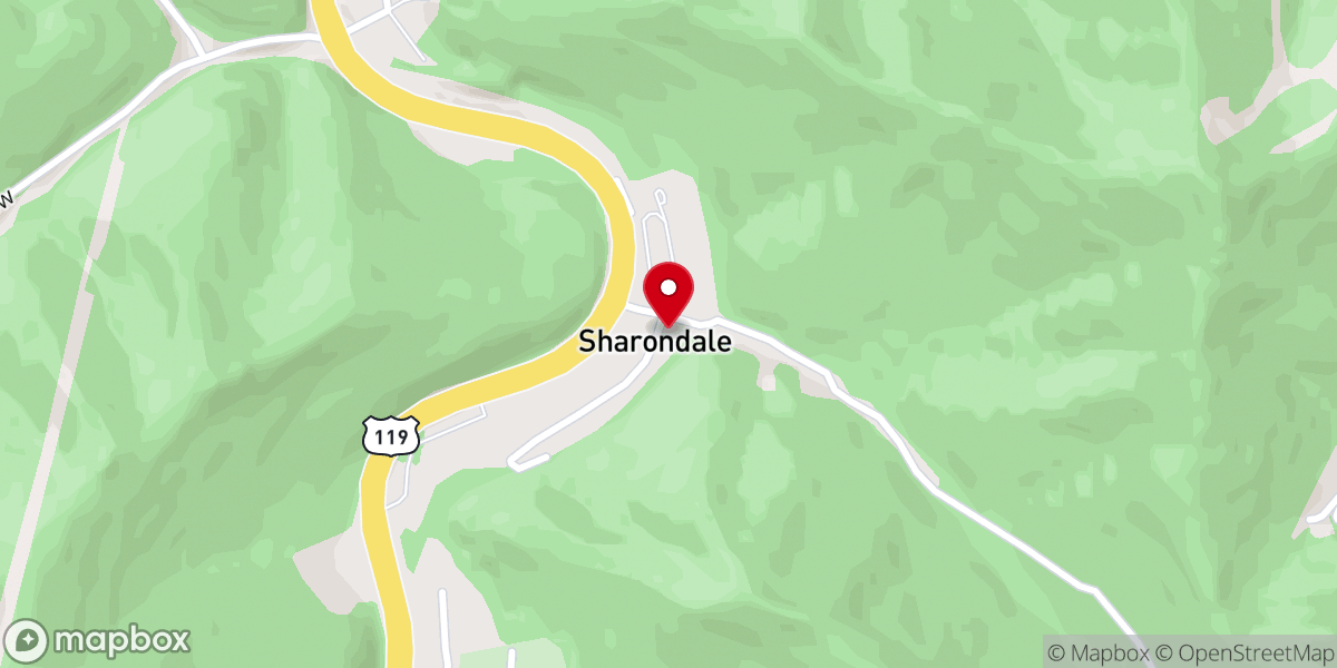 Map showing location of Souls Harvest Church