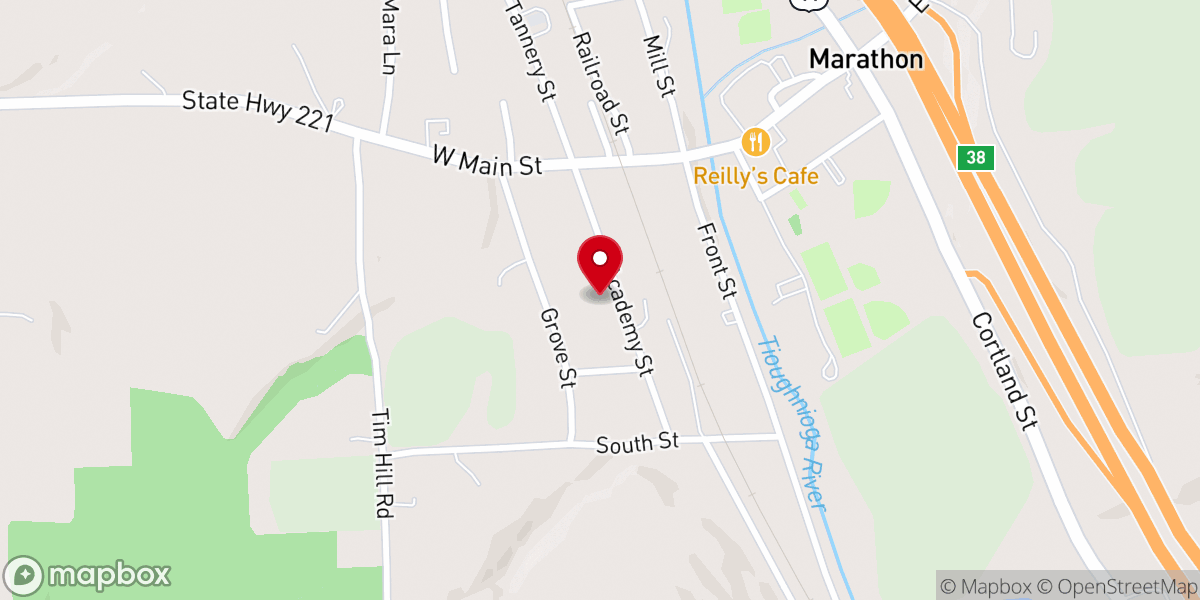 Map showing location of St. Stephen's Church