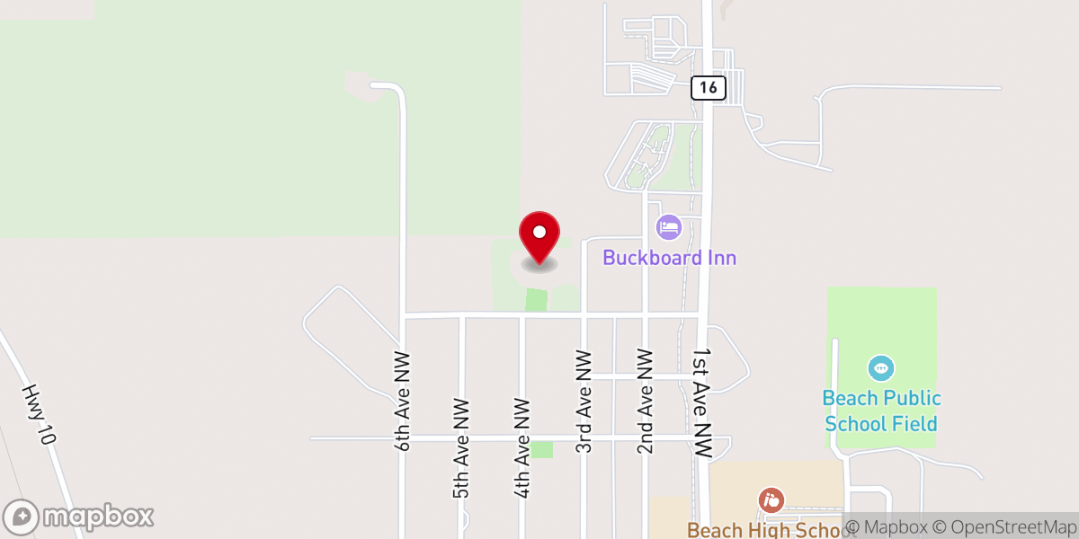 Map showing location of Grace Church