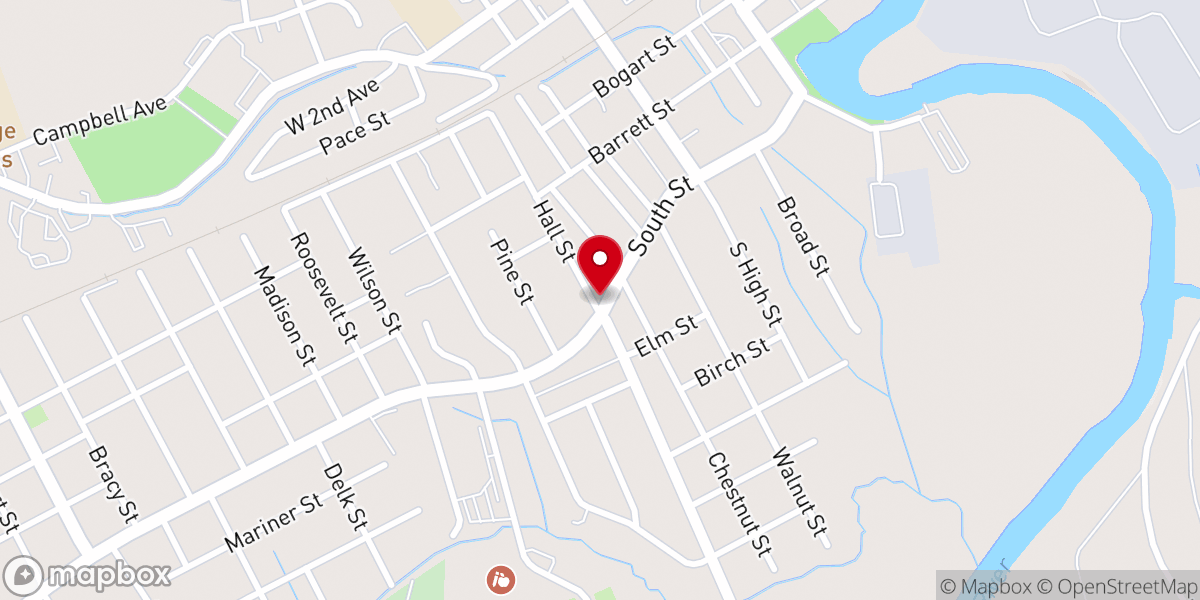 Map showing location of Foodbank of Southeastern Virginia