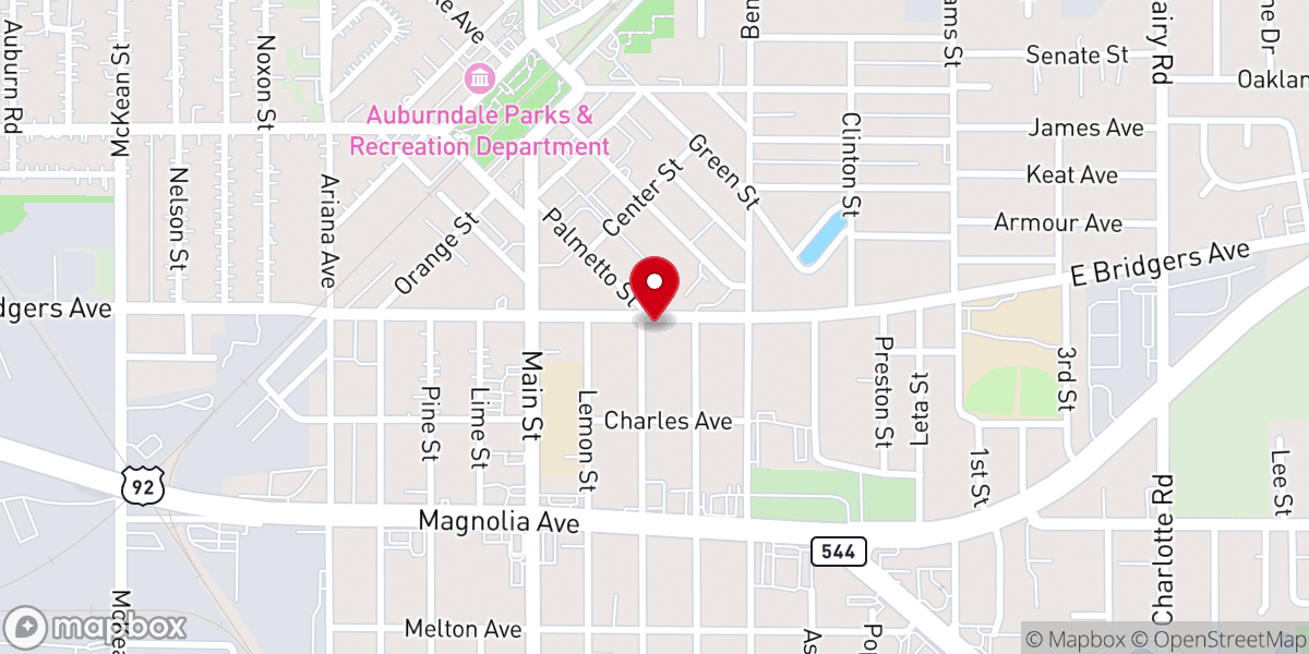Map showing location of The Church Of God