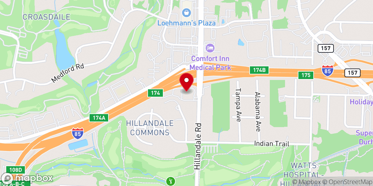 Map showing location of Saint Luke's Episcopal Church