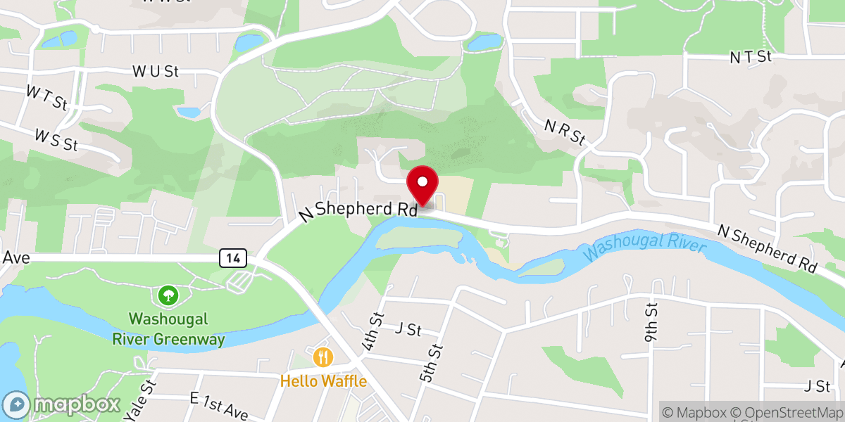 Map showing location of Riverside Seventh-day Adventist Church