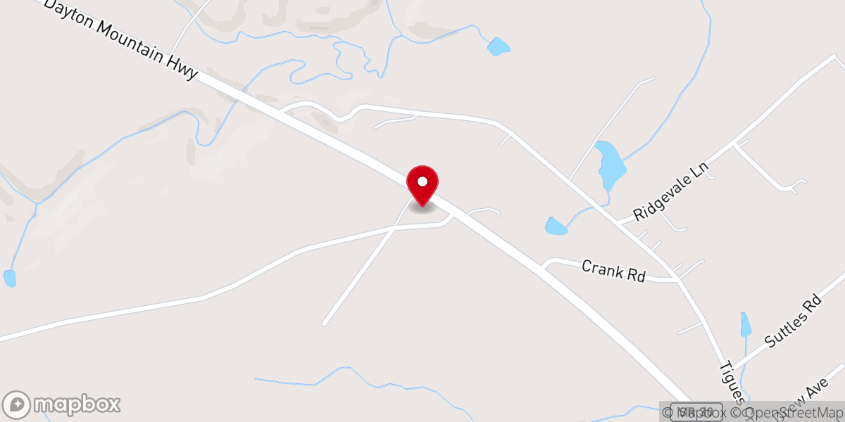 Map showing location of Walden’s Ridge Baptist Church