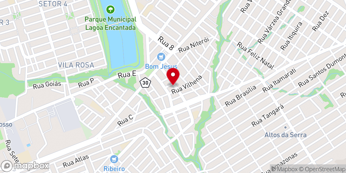 Map showing location of ASSEMBLEIA DE DEUS - NOVO HORIZONTE