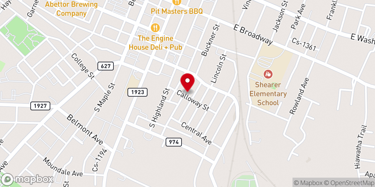 Map showing location of Shepherds Church