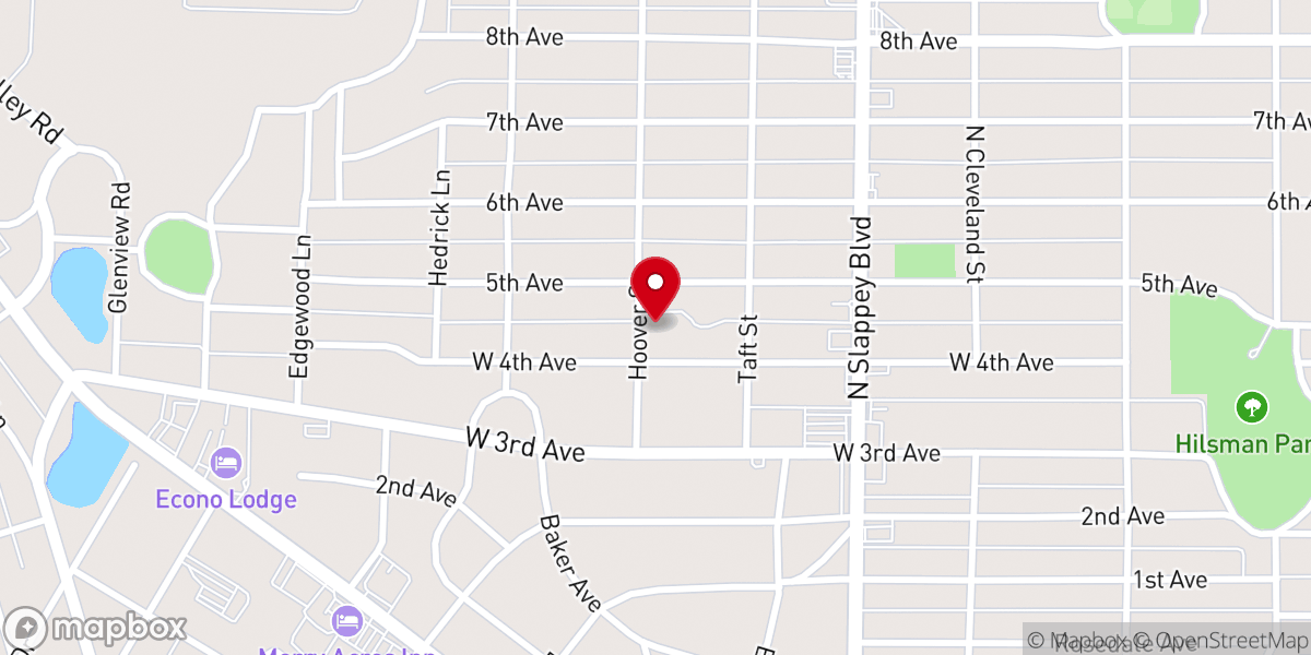 Map showing location of LCCI