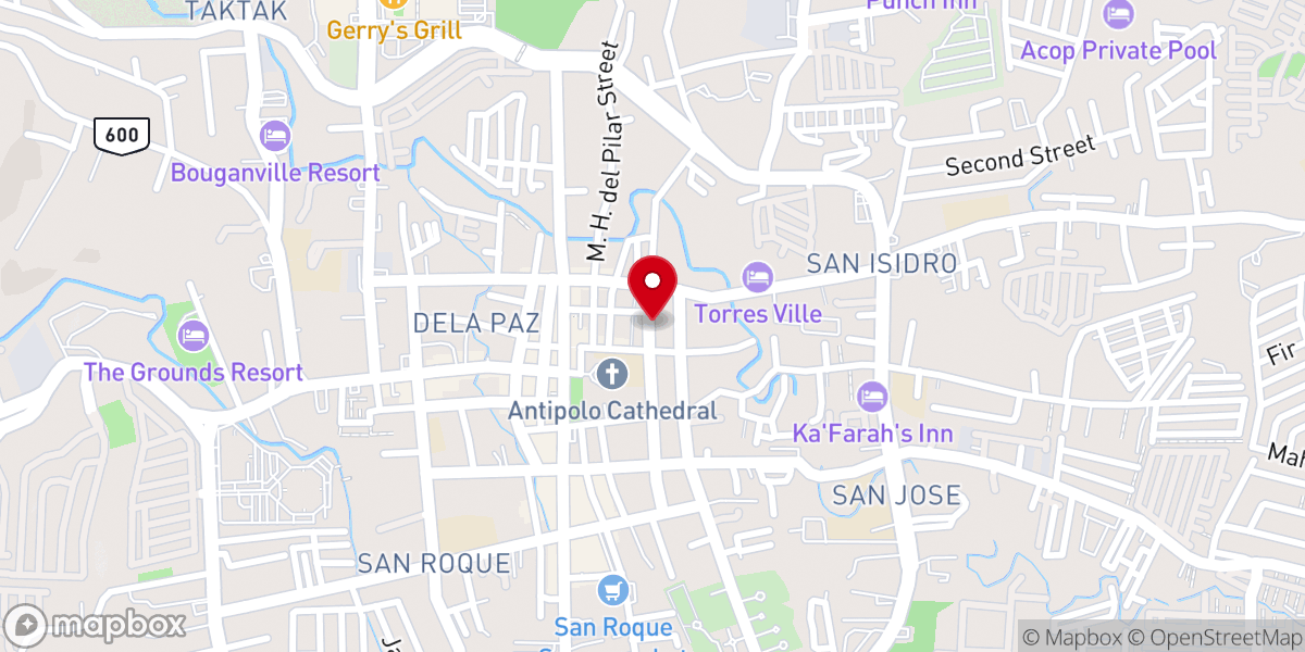 Map showing location of PMAi MAIN OFFICE