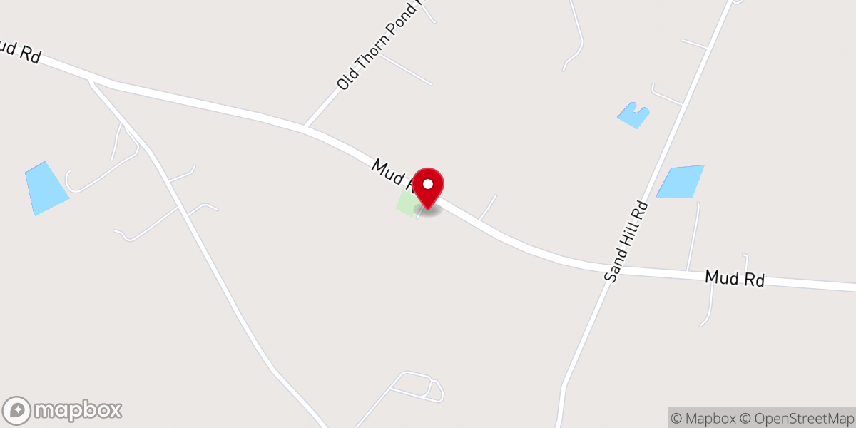 Map showing location of Fellowship Primitive Baptist