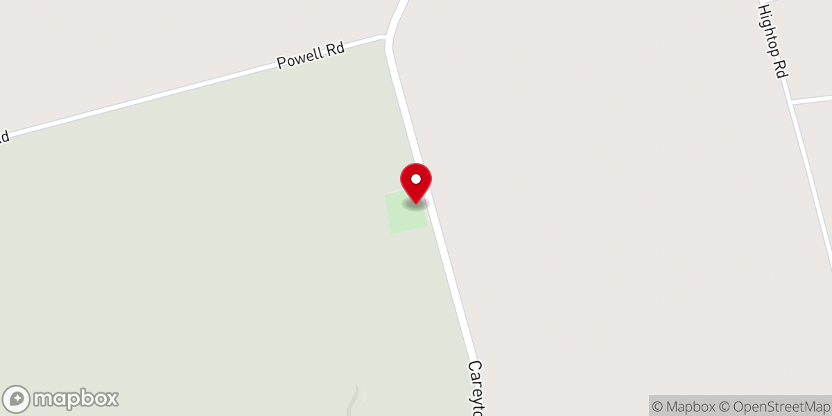 Map showing location of Auburn Community Church