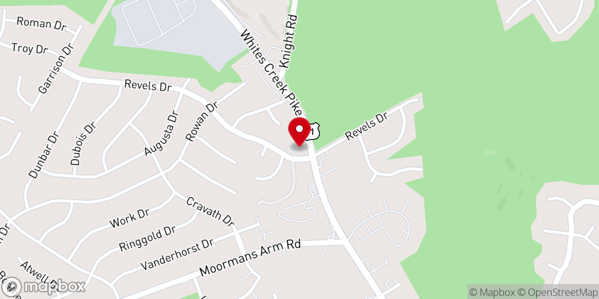 Map showing location of Faith United Missionary Baptist