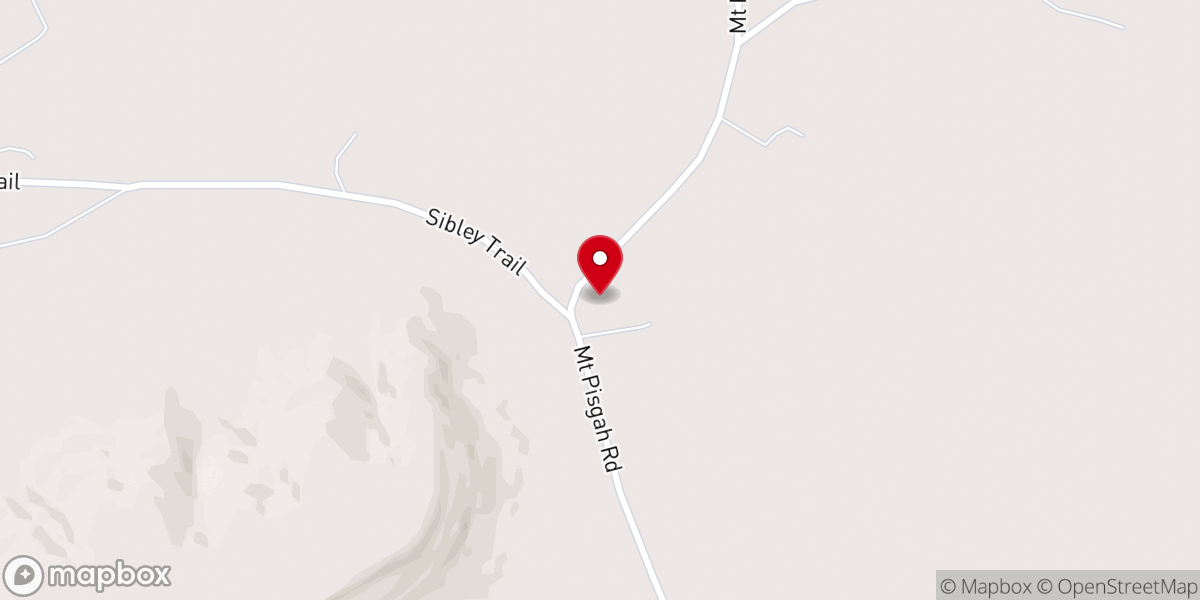 Map showing location of Mt. Pisgah Missionary Baptist Church