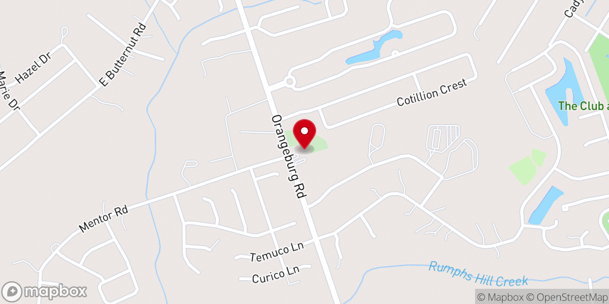 Map showing location of Murray United Methodist Church